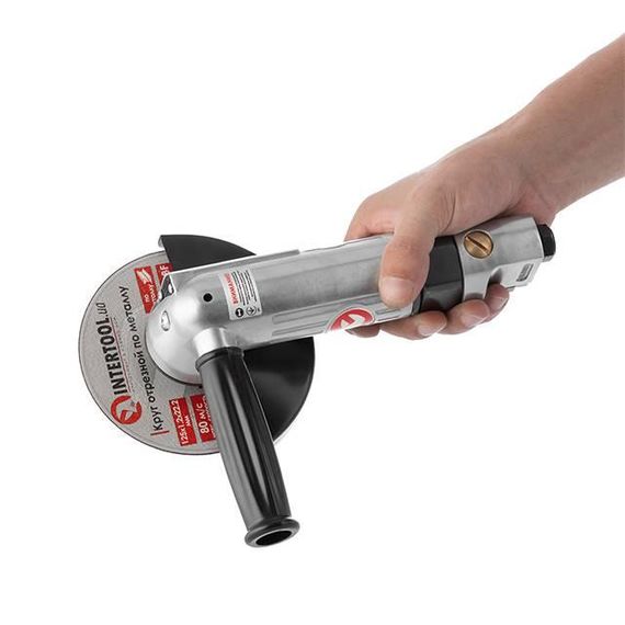 Шліфмашина кутова пневматична INTERTOOL PT-12011 | Зображення 8