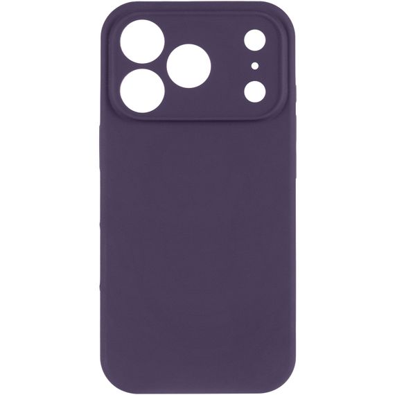 Чохол Silk Full Camera Protective (AA) NO LOGO для Apple iPhone 17 Pro / 18 Pro (6.3") Фіолетовий / Elderberry | Зображення 1