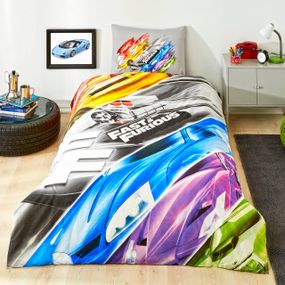Постільна білизна TAC Disney 160×220 см Fast and Furious Action