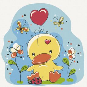 Картина за номерами. Art Craft "Каченя" 30х30 см 15533-AC