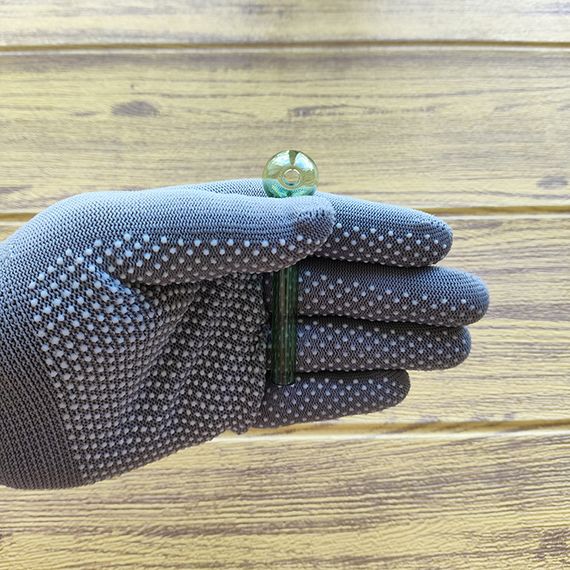 Стеклянная трубка Dimini Oil Green | Зображення 2