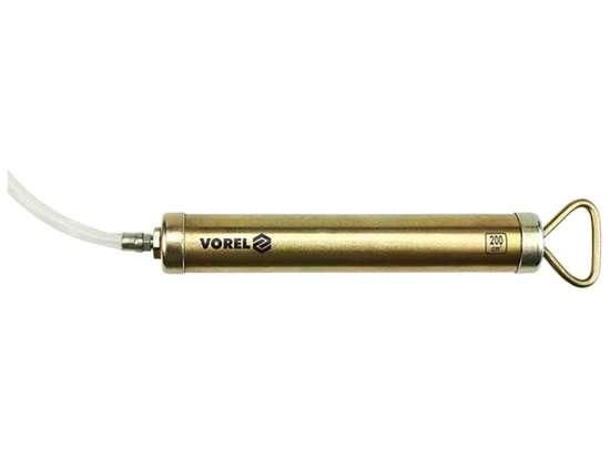 Шприц для откачивания масла ручной 0,2 л Польща VOREL-78030 | Зображення 3