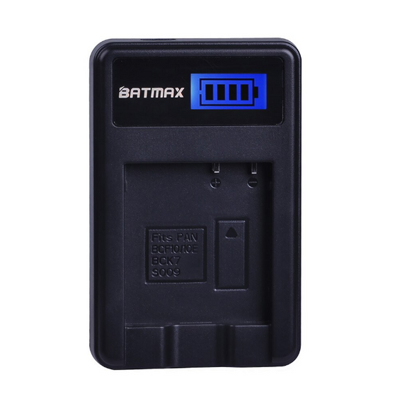 Зарядное устройство Batmax для аккумулятора Panasonic DMW-BCF10E / BCK7 / NCA-YN101 / CGA-S009 | Зображення 2