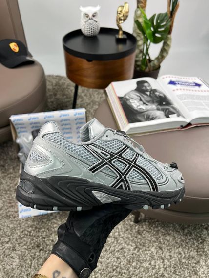 Чоловічі кросівки ASICS Gel-Kahana TR V4 Grey Black (замша , текстиль) весна / літо / осінь | Зображення 7