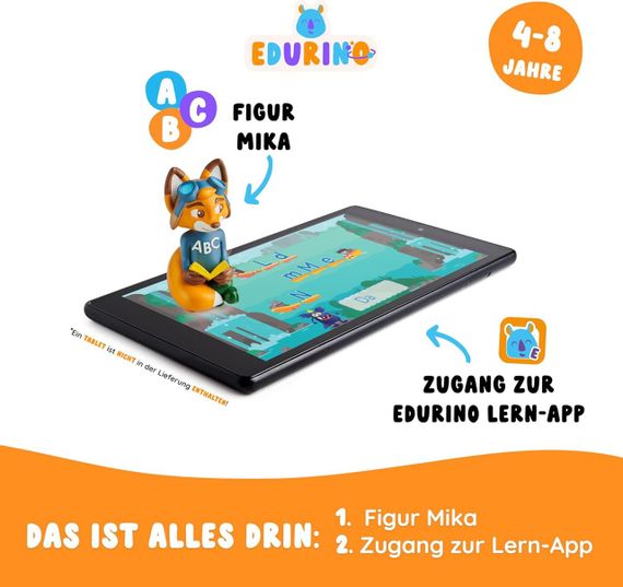 Edurino Фигурка Mika ABC: буквы, которые читаются и пишутся с 4 лет – уровень 2 с приложением | Распознавание | Зображення 1
