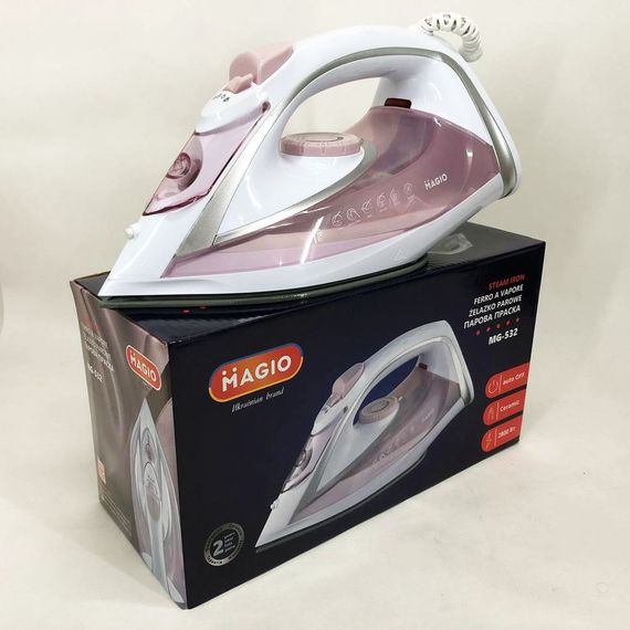 Утюг домашний с керамическим покрытием, Утюги керамические для дома, Утюг паровой для различной одежды AN-74 | Зображення 4