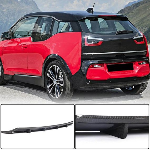Дифузор заднього бампера (Карбон) для BMW I3 2013-2022 рр