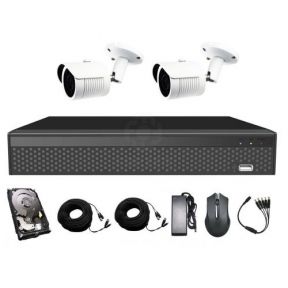 Комплект видеонаблюдения CoVi Security AHD-2W 5MP MasterKit  HDD500