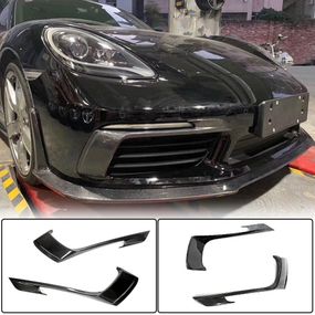 Накладки на противотуманные фары (2016-2019, карбон) для Porsche Boxster/Cayman 982 (718) 2016- гг