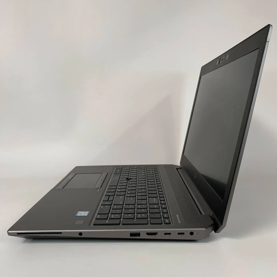 Мобильная рабочая станция HP zBook 15 G6 / 15.6" (1920x1080) IPS / Intel Core i7-9750H (6 (12) ядер по 2.6 - 4.5 GHz) / 16 GB DDR4 / 240 GB SSD / nVidia Quadro T1000, 4 GB GDDR5, 128-bit / TouchID / WebCam / HDMI б/у + Подарок Беспроводная мышь / USB | Зображення 4