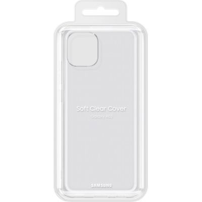 Чехол для мобильного телефона Samsung A03 Soft Clear Cover Transparent (EF-QA035TTEGRU) | Зображення 1
