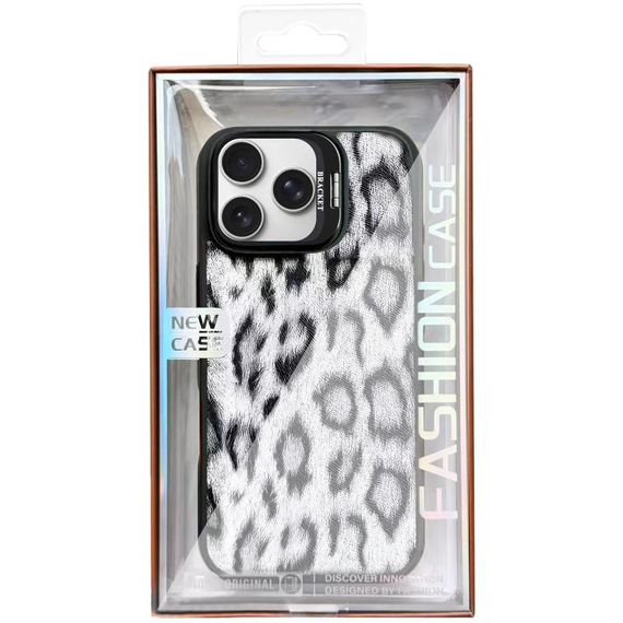 Чохол TPU+PC Wild Leopard with Magnetic Fit для Apple iPhone 16 Pro Max (6.9") Black | Зображення 1