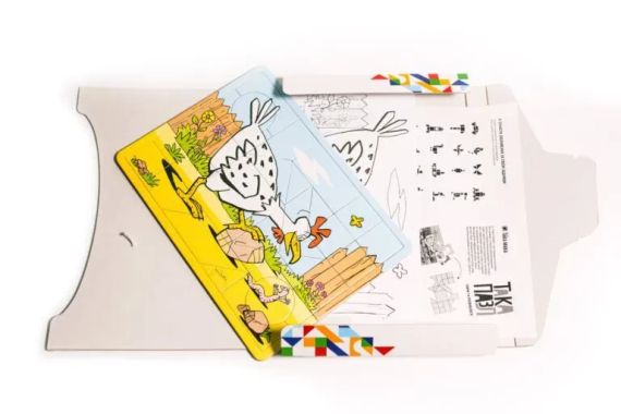 Така Пазл 3 в 1 “Курочка” | Зображення 3