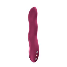 Пульсатор для точки G Fun Factory Stronic Wave Wine Red, Червоний
