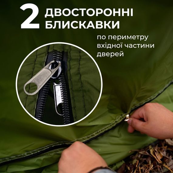 Туристическая палатка душ-туалет 120х120х190см автоматический тент-раздевалка для летнего кемпинга похода рыбалки | Зображення 2
