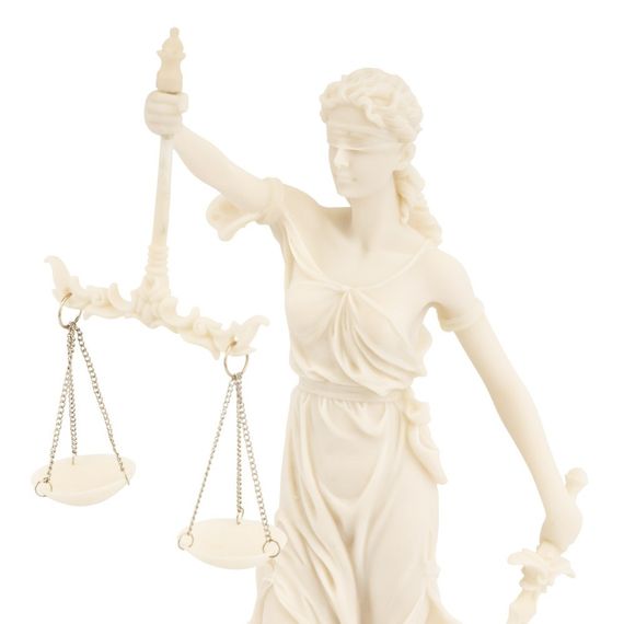 Інтер'єрна статуетка Lady Justice 30,5 х8 см | Зображення 2