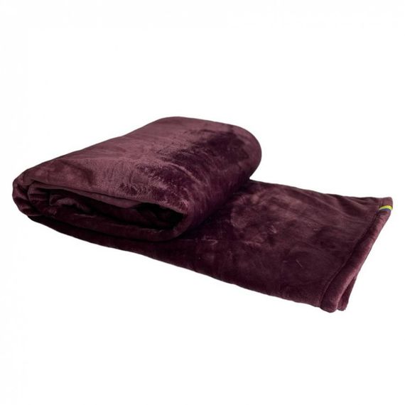 Плед флісовий Comfort ТМ Emily бордо 150х150 см