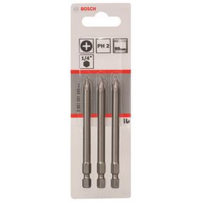 Набор бит Bosch Extra-Hart PH2, 89мм, 3шт (2.607.001.535)