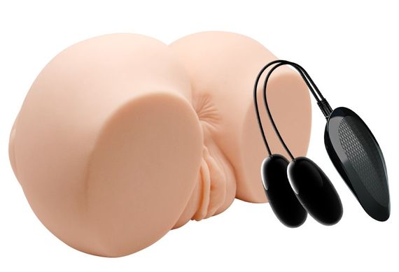 Мастурбатор Вагіна і анус з подвійною вібрацією CRAZY BULL Vagina and Anal, BM - 009039Z-1 Sex Aura | Зображення 2