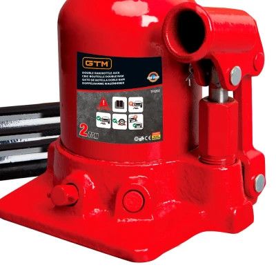 Домкрат GTM гидравлический бутылочный 2т (150-370мм) (TF0202) | Зображення 2