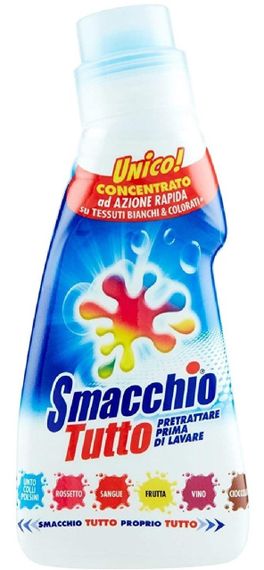Плямовивідник Smacchio Tutto зі щіткою для всіх типів тканин 250 мл