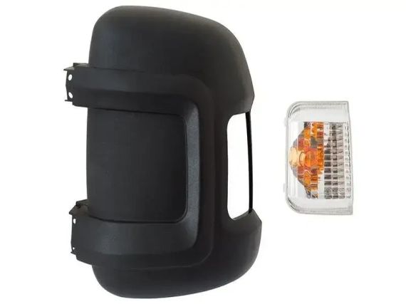 Citroen Jumper II (від 2006-) корпус зовнішнього дзеркала лівий КОРОТКИЙ КРОНШТЕЙН + поворотник, Сітроєн Джампер 2