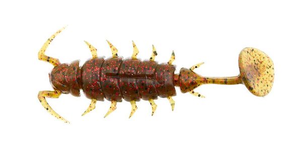 Виброхвосты съедобные искусственные LJ Лаки Джон Pro Series ALIEN BUG 2,5in (06,35)/PA03 7шт.