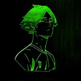 Акриловый светильник-ночник Ринтаро Суна зеленый tty-n001025