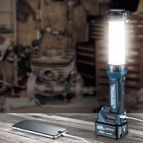 Фонарь светодиодный аккумуляторный Makita DEAML104 (710 лм, CXT, без аккумулятора и зарядного устройства) | Зображення 6