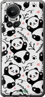 Чохол на Oppo Reno10 Pro Панди "4318u-3109-2448"