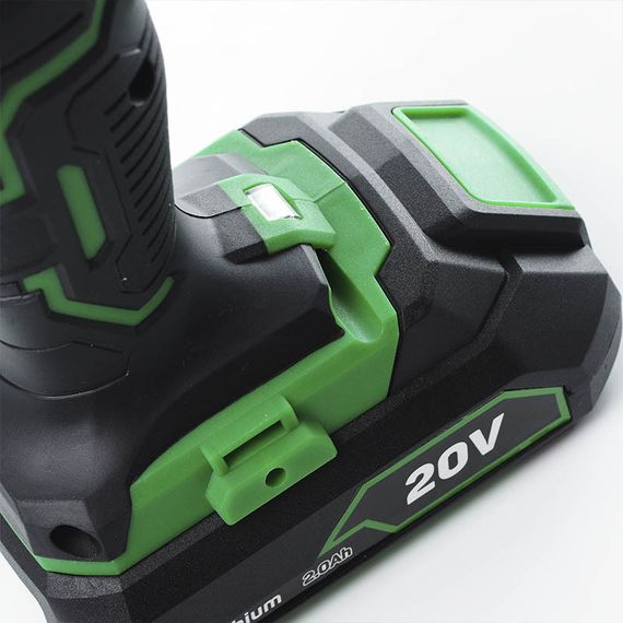 Дриль-шурупокрут, швидкознімання APRO 20 В, 2 А, 20DC, 2 АКБ, ЗП, кейс 8950311 | Зображення 6