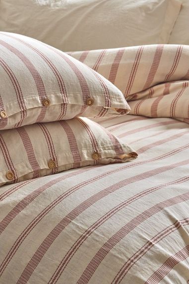 Постільна білизна Saheser Naturel 200 х 220 см Solaris Kiremit | Зображення 1