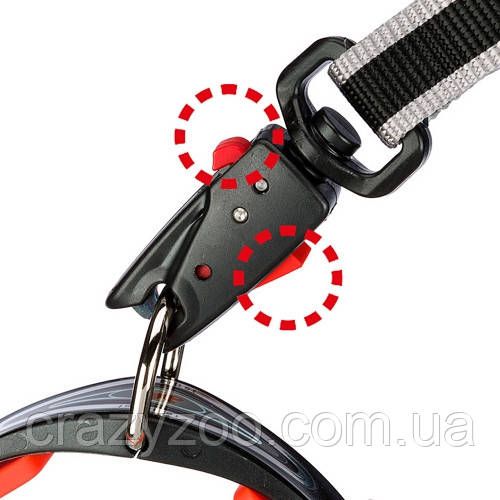 Поводок для собак Ferplast Sport Dog Matic G25/120 нейлоновый синий 2.5х120 cм 78004425 | Зображення 8
