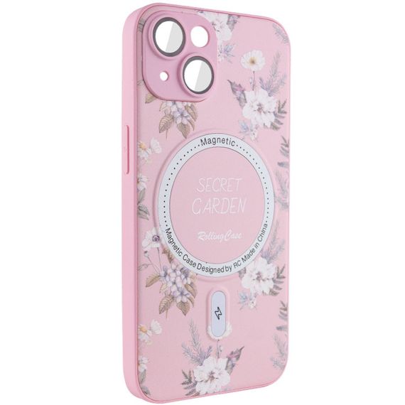 TPU+PC чохол Secret Garden with MagSafe для Apple iPhone 15 (6.1") | Зображення 1