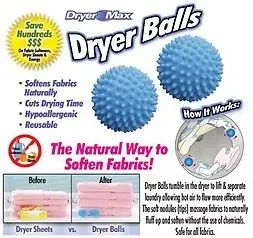 Шарики для стирки белья Dryer Balls | Зображення 1