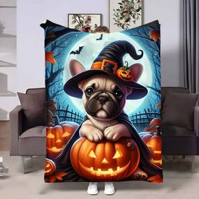 Плед 3D Halloween Dog 17598 160х200 см