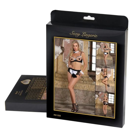 Сексуальний костюм для косплея Star Night у покоївковому стилі Sex Aura | Зображення 8