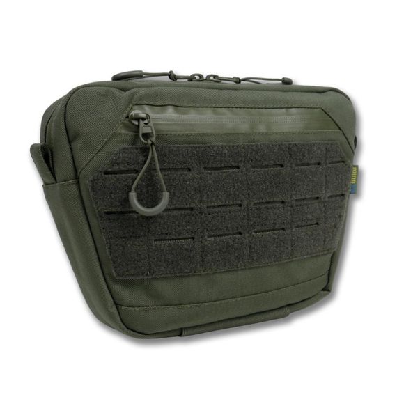 Напашник XL Cordura 1000D олива  + балістичний пакет 1 класу Militeх. | Зображення 1