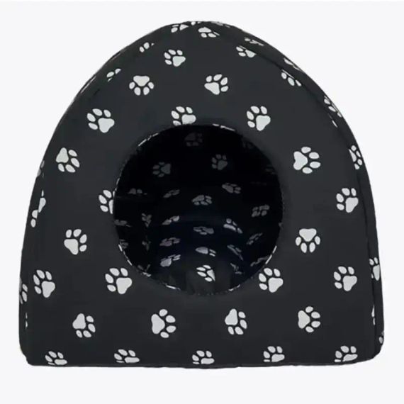 М'який будиночок для собак та кішок YU227 компактний складаний Pet Hut White 35 см × 40 см | Зображення 3