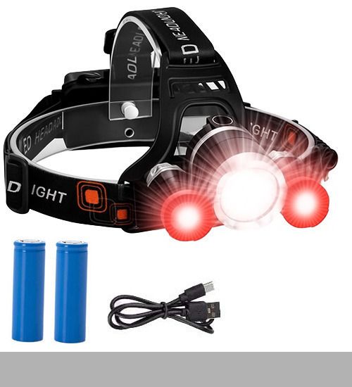 Налобний ліхтар з червоним світлом Police 3000-T6+2XPE (47472-3000_184) | Зображення 3