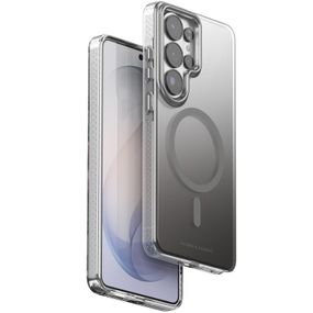 Чохол TPU+PC Puloka Resplendent with Magnetic Fit для Samsung Galaxy S25 Ultra Dark Grey