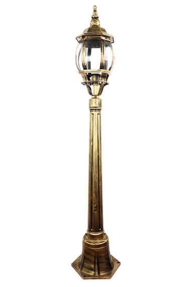 Ліхтар вуличний на ніжці 25500 Золото 113х20х20 см.