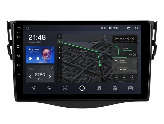 Штатна магнітола AMS T910 6+128 Gb Toyota RAV4 3 XA30 2005-2013