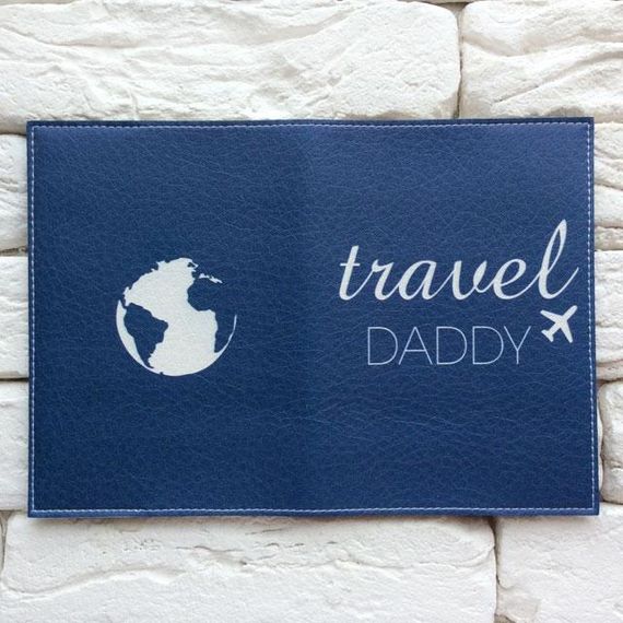 Обкладинка для паспорта Travel Daddy (темно-синій) | Зображення 2