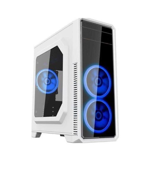 Ігровий ПК Ice G561 White Tower / AMD Ryzen 5 8400F (6 (12) ядер по 4,2 - 4,7 ГГц) / 16 ГБ DDR5 / 480 ГБ SSD / nVidia GeForce RTX 5060, 8 ГБ GDDR7, 128-біт | Зображення 2