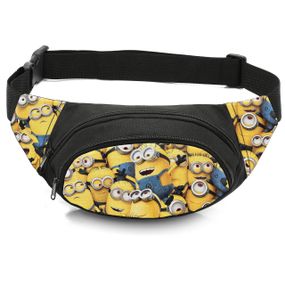 Сумка-бананка дитяча з принтом Посіпаки поясна сумка для хлопчика (4696)
