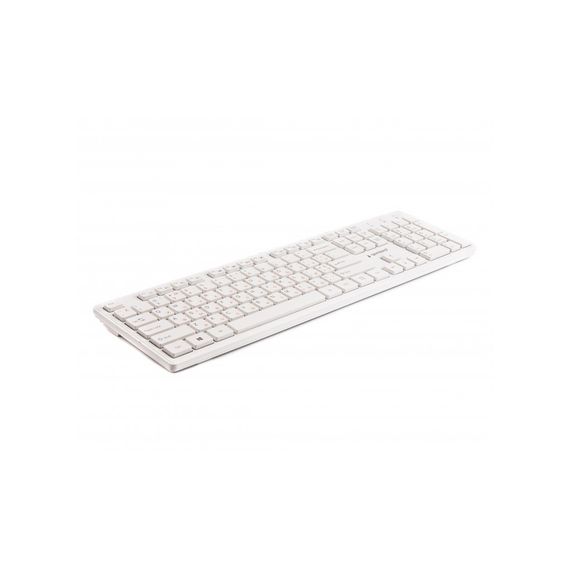 Клавіатура Gembird KB-MCH-03-W-UA USB White (KB-MCH-03-W-UA) | Зображення 1