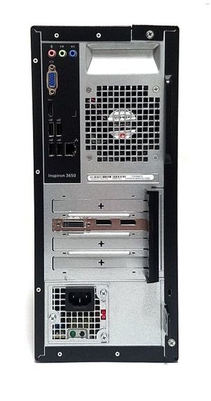 Ігровий ПК Dell Inspirion 3650 / Intel Core i3-6100 (2 (4) ядра по 3,7 ГГц) / 8 ГБ DDR3 / 256 ГБ SSD / nVidia GeForce GTX 745, 2 ГБ GDDR3, 128-біт / Wi-Fi+Bluetooth / DVD / Win 10 Home Lic б/в | Зображення 1