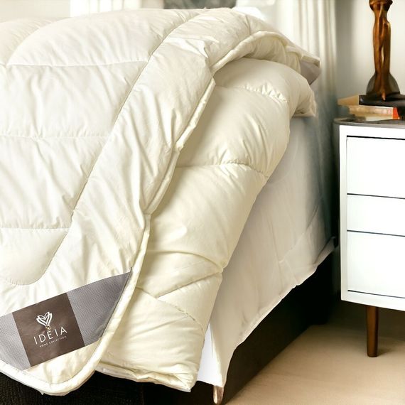 Зимнее шерстяное двухслойное одеяло IDEIA WOOL PREMIUM 155х210 см (8-11773*001) | Зображення 7