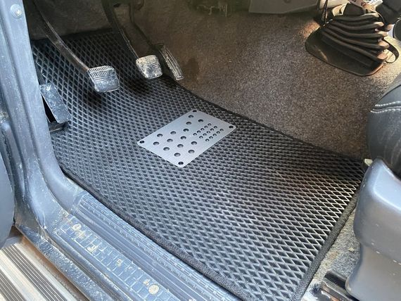 Коврики EVA (черные) Длинный, 5 штук (передние и задние) для Nissan Patrol Y60 1988-1997 гг | Зображення 7